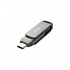 Memoria USB JumpDrive Dual Drive D400, 64GB, USB-C 3.1, Lectura 130MB/s, Plata  2