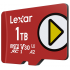 Memoria Flash Lexar PLAY, 1TB MicroSDXC UHS-I Clase 10 - Imagen adicional 1