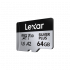 Memoria Flash Lexar Professional Silver Plus, 64GB MicroSDXC UHS-I Clase 3 - Imagen adicional 2