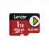 Memoria Flash Lexar PLAY PRO, 1TB MicroSDXC NAND Clase 10