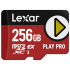 Memoria Flash Lexar PLAY PRO, 256GB MicroSDXC UHS-I Clase 3
