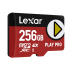 Memoria Flash Lexar PLAY PRO, 256GB MicroSDXC UHS-I Clase 3 - Imagen adicional 2