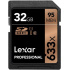 Memoria Flash Lexar 633x, 32GB, SDHC UHS-I Clase 10  1