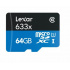 Memoria Flash Lexar 633x, 64GB MicroSDXC UHS-I Clase 10  1