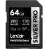 Memoria Flash Lexar SILVER PRO, 64GB SDXC UHS-II Clase 10