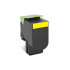 Tóner Lexmark 70C80Y0 Amarillo, 1.000 Páginas