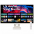 Monitor LG MyView Smart LED 27", 3840x2160 4K Ultra HD, 60Hz, HDMI, Bocinas Integradas, Blanco