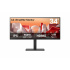 Monitor Curvo LG 34BA75QE-B LCD 34", 3440x1440 Ultra Wide Quad HD, 60Hz, HDMI/DisplayPort, Bocinas Integradas, Negro