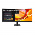Monitor Gamer Curvo LG 34U601B-B LED VA 34", 3440x1440 Ultra Wide Quad HD, G-Sync/FreeSync, 120Hz, HDMI/DisplayPort, Negro
