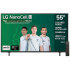 LG Smart TV NanoCell 55NANO80ASA 55", 4K Ultra HD, Negro