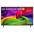 LG Smart TV NanoCell NU80 55", 4K Ultra HD, Negro
