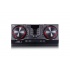 LG CJ45 Mini Componente, Bluetooth, 720W PMPO, USB 2.0, Karaoke, Negro/Rojo  1
