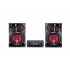 LG CJ98 Minicomponente, Bluetooth, 3500W RMS, USB 2.0, Karaoke, Negro/Rojo  4