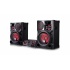 LG CJ98 Minicomponente, Bluetooth, 3500W RMS, USB 2.0, Karaoke, Negro/Rojo  5