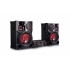 LG CJ98 Minicomponente, Bluetooth, 3500W RMS, USB 2.0, Karaoke, Negro/Rojo  6
