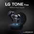 LG Audífonos Intrauriculares con Micrófono Tone Free FN4, Inalámbrico, Bluetooth 5.0, USB-C, Negro  5