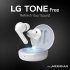 LG Audífonos Intrauriculares con Micrófono Tone Free FN4, Inalámbrico, Bluetooth 5.0, USB-C, Blanco  5