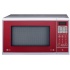 LG Horno de Microondas MS1143SR, 1.1 Pies Cúbicos, 1000W, Gris/Rojo  1