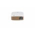 Proyector Portátil LG PH150G LCOS, 720p 1280 x 720, 130 Lúmenes, Bluetooth, Inalámbrico, con Bocinas, Oro/Blanco  1