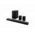 LG Barra de Sonido con Subwoofer S70TR, Bluetooth, Alámbrico/Inalámbrico, 5.1 Canales, 500W RMS