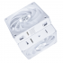 Ventilador Lian Li UNI FAN CL WIRELESS, 3x 120mm, 2150RPM, ARGB, Blanco - Imagen adicional 7