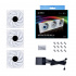 Ventilador Lian Li UNI FAN TL LCD RGB, 120mm, 350 - 1900RPM, Blanco - 3 Piezas, Incluyue Hub  1