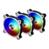 Ventilador Lian Li BORA RGB, 120mm, 900 - 1800RPM, Gris Espacial - 3 Piezas  2