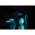 Gabinete Lian Li O11 Dynamic Razer Edition con Ventana, Tower, ATX/EATX/Micro ATX, USB 3.2, sin Fuente, Negro  12