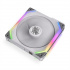 Ventilador Lian Li Uni Fan SL120 ARGB, 120mm, 800-1900RPM, Blanco, 3 Piezas  2