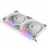 Ventilador Lian Li Uni Fan SL140 RGB, 140mm, 500 - 1500RPM, Blanco - 2 Piezas