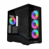 Gabinete Lian Li Vector 100R Mini, Mini-Tower, Micro-ATX/Mini-ITX, USB 3.0, sin Fuente, 4 Ventiladores Instalados, Negro - Imagen adicional 4