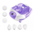 Life&Care Tina de Masaje para Pies FB-675, Hidromasaje/Pedicure, Morado  2