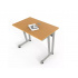 Línea Italia Escritorio Piccolo Melamina 123S, Maple  1