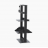 LinkedPRO Rack Abierto de 2 Postes 19", 24UR, hasta 460kg, Negro — Incluye 2 Charolas y 1 PDU de 8 Tomas  2