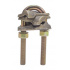 LinkedPRO Conector de Varilla en Forma de Cruz LP-CX-2/0, 4 - 2/0, Bronce  1