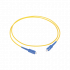 LinkedPRO Cable Fibra Óptica Monomodo SC Macho - SC Macho, 1 Metro, Amarillo  1