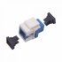 LinkedPRO Conector Fibra Óptica SC, Azul/Blanco  1