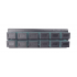 LinkedPRO Placa Acopladora para Fibra Multimodo LP-FO-S12-MM, Incluye 12 Acopladores SC Simplex, Negro/Azul  1