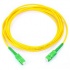 LinkedPRO Cable Fibra Óptica Monomodo OS1/OS2 SC/APC Macho - SC/APC Macho, 1 Metro, Amarillo  1
