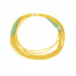 LinkedPRO Jumper de Fibra Óptica Monomodo SC/APC Macho - SC/APC Macho Simplex, 5 Metros, Amarillo  4
