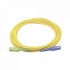 LinkedPRO Cable Fibra Óptica Monomodo OS1/OS2 SC Macho - SC Macho, 1 Metro, Amarillo  2