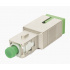 LinkedPRO Conector Fibra Óptica Macho/Hembra - SC/APC, Verde/Blanco  1