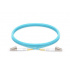 LinkedPRO Cable Fibra Óptica Multimodo OM3 LC Macho - LC Macho, 5 Metros, Aqua  1