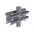 LinkedPRO LP-FORTE-09U-BRA-R2 Soporte de Montaje para Gabinete, 1 Pieza, Acero Galvanizado  4