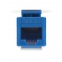 LinkedPRO Jack de Red Modular Cat5e, RJ-45, Azul/Blanco  2