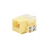 LinkedPRO Conector Jack RJ-45 Cat6e, Amarillo  1