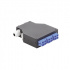 LinkedPRO Distribuidor de Fibra óptica, 6 Acopladores SC/UPC Duplex, Monomodo, para Riel Din  4
