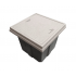 LinkedPRO Caja para Piso LP-RE-60X60X40-3T, 1 Pieza, Gris