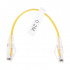 LinkedPRO Cable Patch Cat6 UTP RJ-45 Macho - RJ-45 Macho, 20cm, Amarillo  2