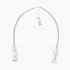 LinkedPro Cable Patch Cat6 Slim UTP RJ-45 Macho - RJ-45 Macho, 30cm, Gris  3